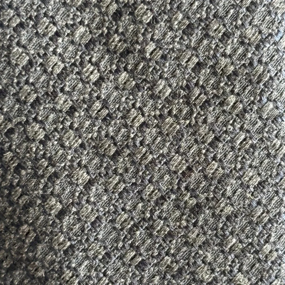 Thomas Pink Wool Silk Tie Italy | Charcoal Basketweave 3